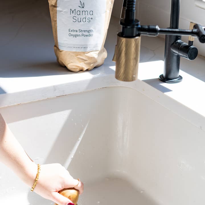 MamaSuds | Non-toxic Household Cleaners + Real Soap - Wholesale Laundry Detergent Powder/Pods - Extra Strength Oxygen Powder
