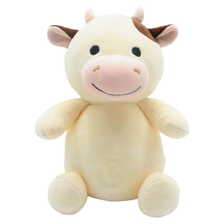 15 Inch Smoochy Pals - Cow for wholesale by Kelli's