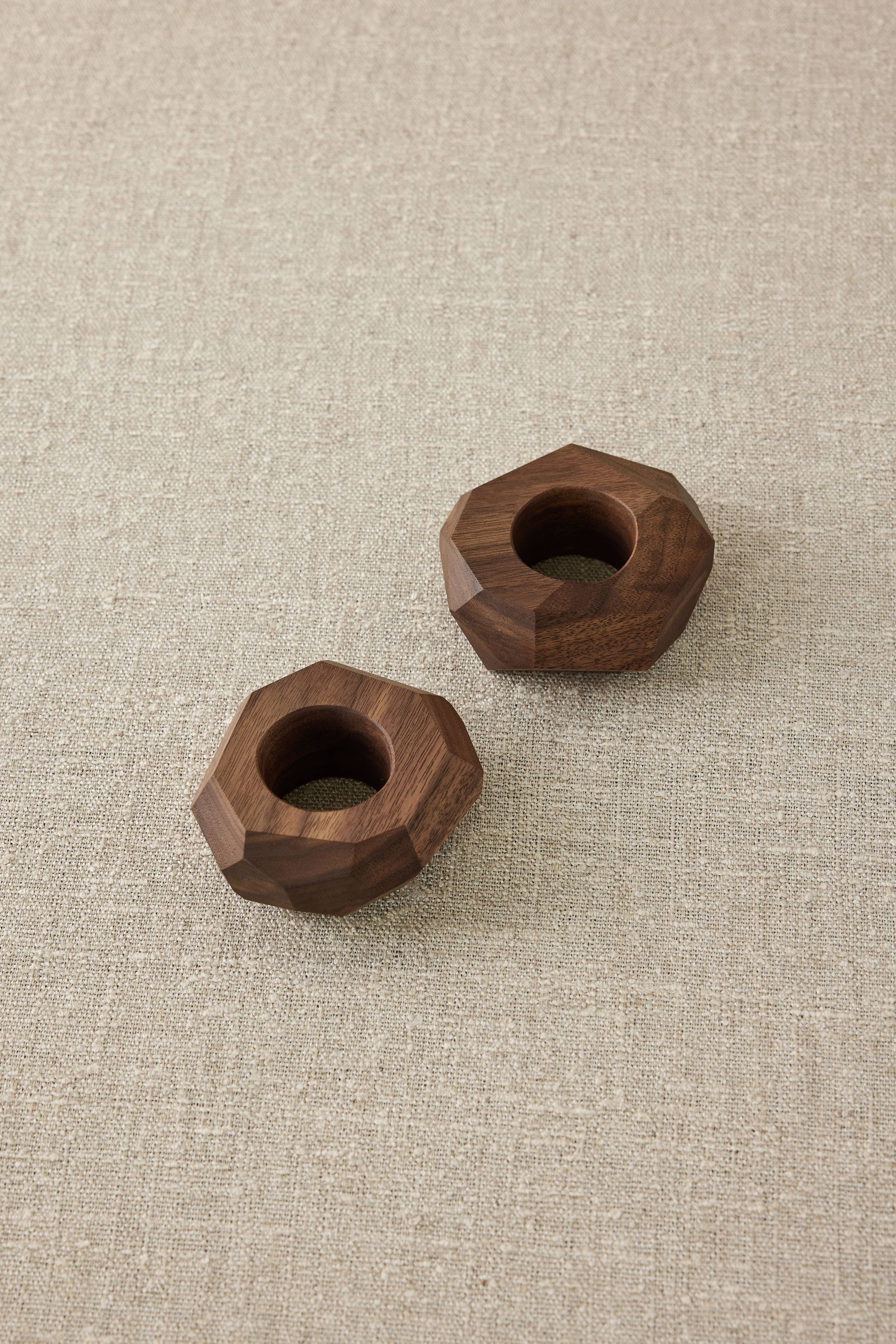 kanju Interiors - Wholesale Napkin Ring - Black Walnut Napkin Ring1
