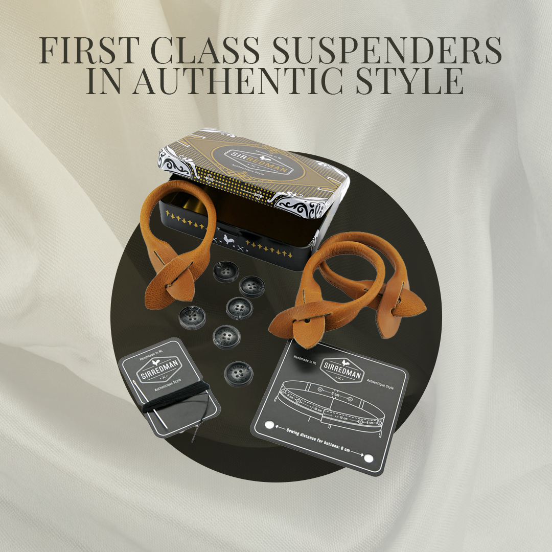 Sir Redman – Engroshandel Seler - Herre – Sir Redman seler Y-model - Ecru3