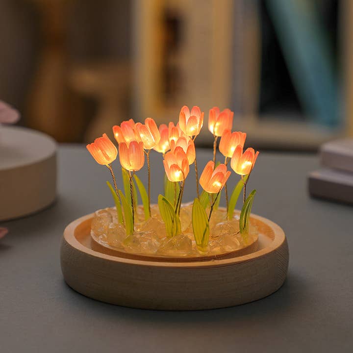 Alicorn Inc. - Wholesale DIY Craft Kit - Tulip LED Light DIY Kit, Craft Gift for Girls