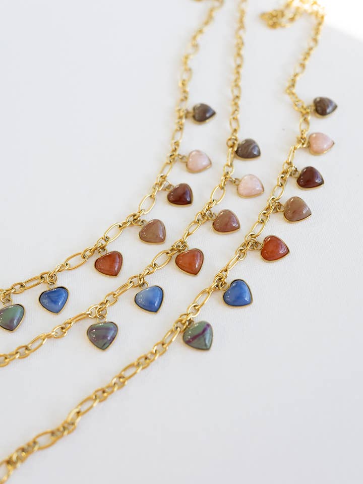 Renaissance Herz-Anhänger Halskette für den Großhandel von BELJOY