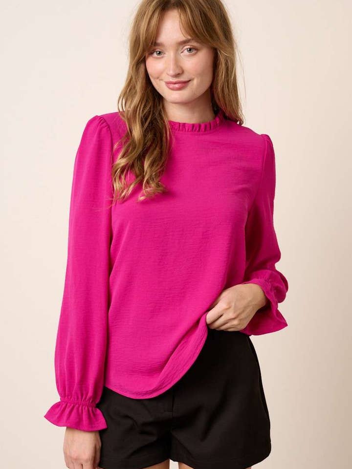 H14787-AIR-FLOW BLUS MED MOCKAD HALSRINGNING för wholesale av mittoshop