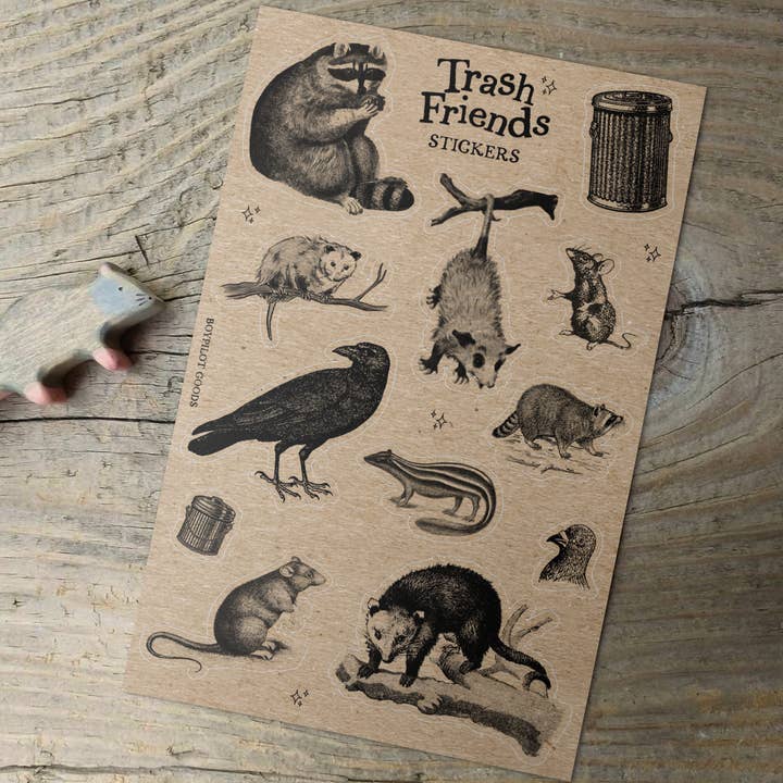 BoyPilot Goods - Wholesale Sticker - Vintage Sticker Sheets - Fairytales, Horror, Alchemy, Nature8