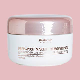 Pads voor het verwijderen van make-up voor prep + post voor wholesale door JB LASHES