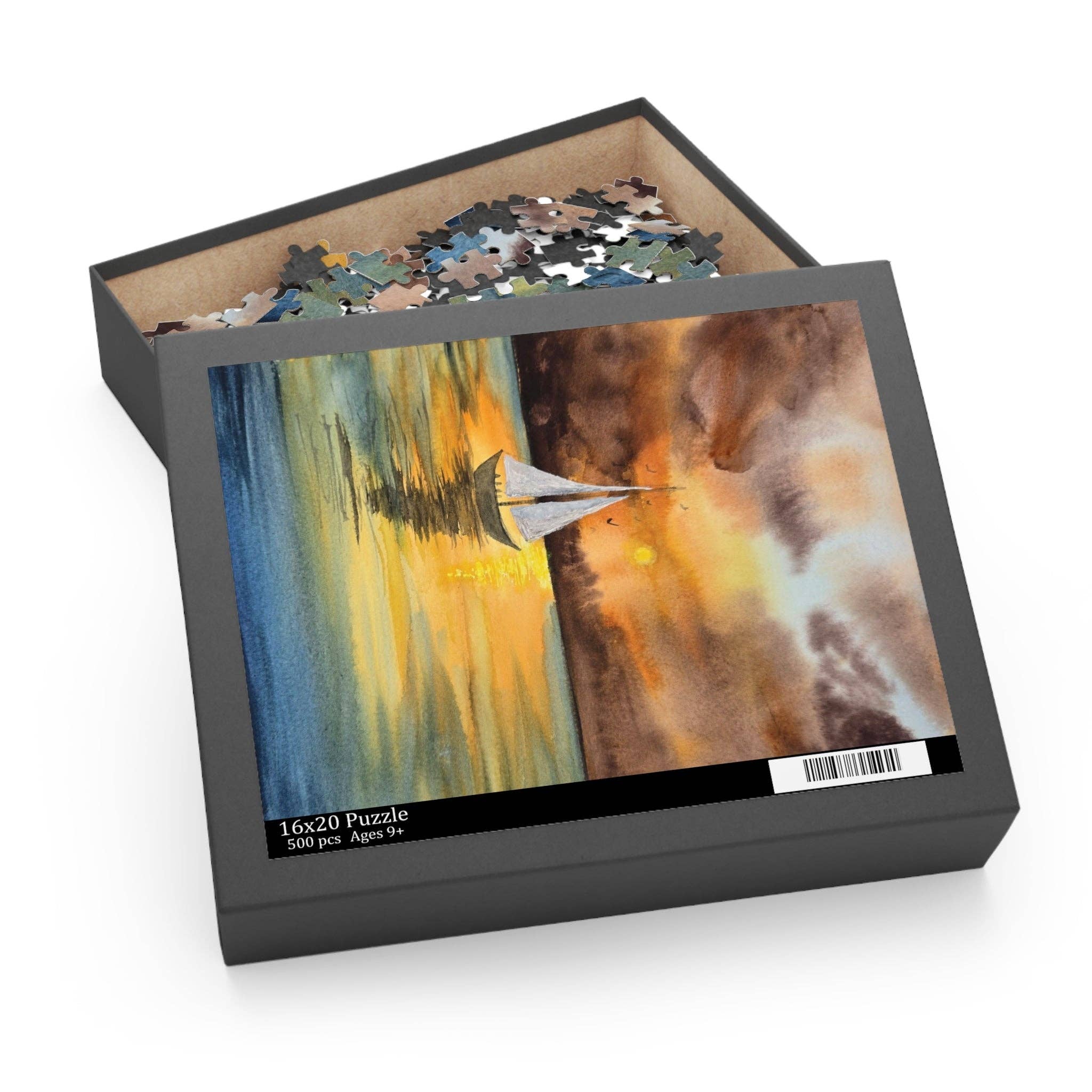 SanBCreative - Wholesale Puzzle - Adult - Golden Voyage – 500-Piece Jigsaw Puzzle (16 × 20 in)1