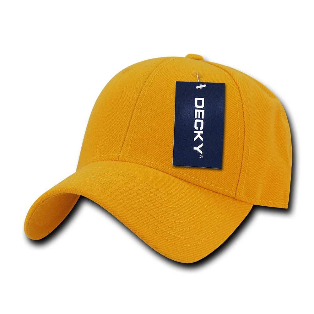 The Park Wholesale - Wholesale Baseball Cap - Unisex - Low Crown Structured Baseball Cap - Decky 20623