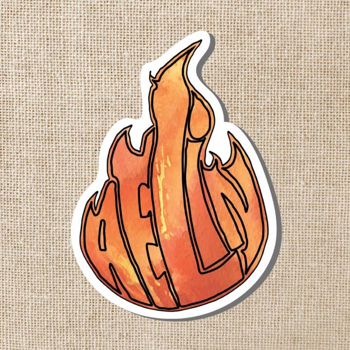 Aelin Galathynius Flame Sticker, 3-inch | Throne of Glass and other Purchase Wholesale aemilius. Free Returns & Net 60 Terms on Faire trending on Faire.