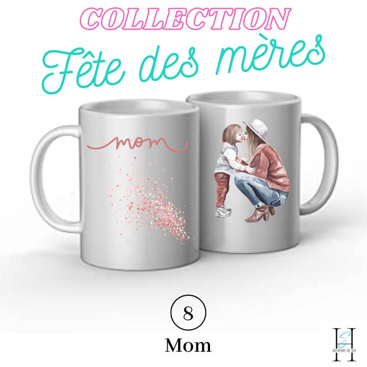 Tasse „Mama“ für den Großhandel von Les Créas de Malou