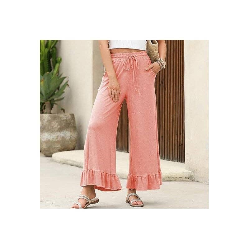 kycozy – wholesale Byxor - Dam – Byxor med utställd fåll och lös passform3