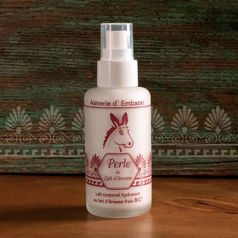 EMULSIONE CORPO PERLATO LATTE D'ASINA per la vendita all'ingrosso da parte di Asinerie d'Embazac