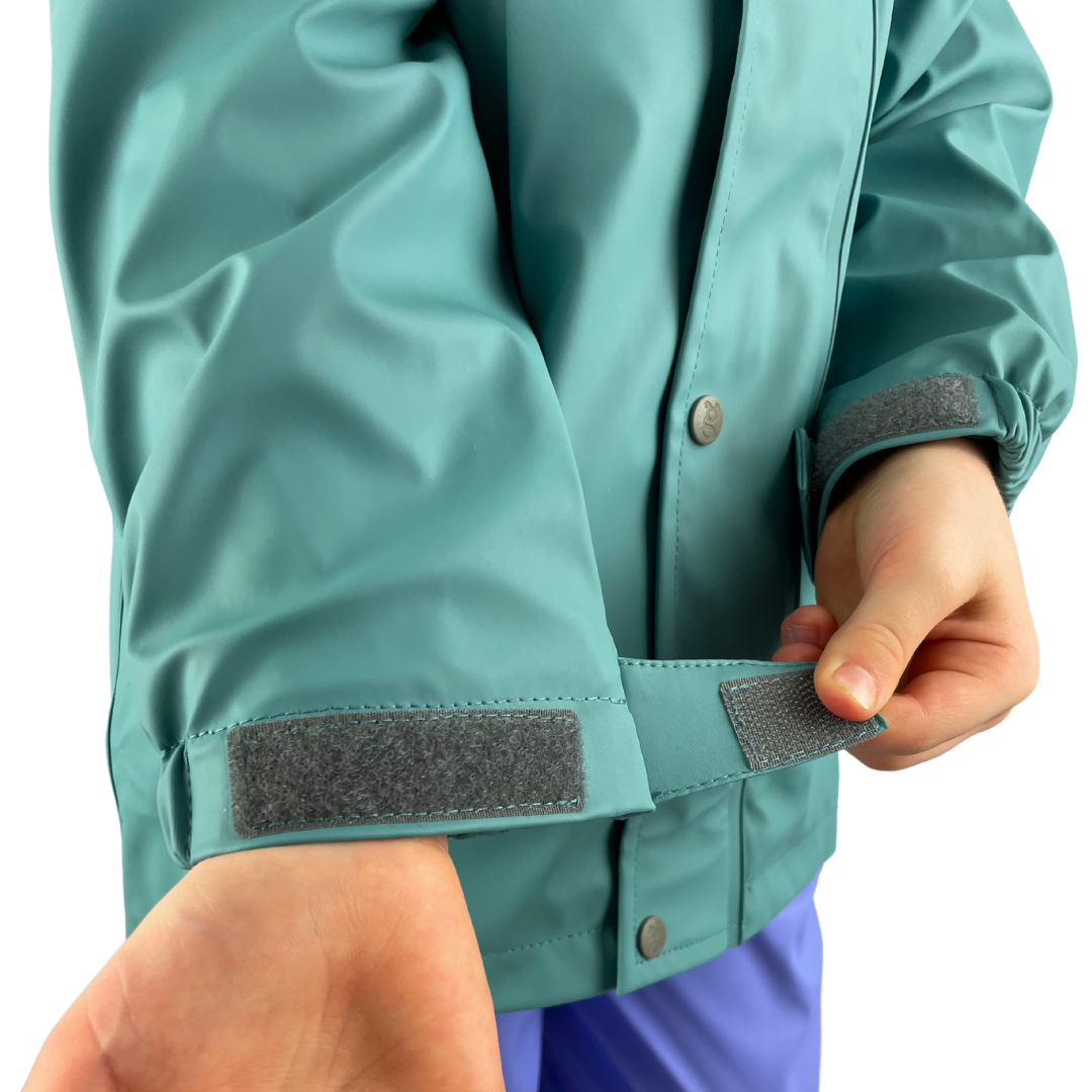 Grubbybub - Vente Imperméable – enfant - Veste toutes saisons avec pare-boue2