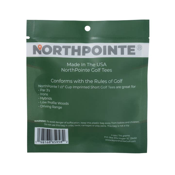 NorthPointe Golf - Wholesale Sports & Outdoor - Four Leaf Clover Cup Imprinted Golf Tees4