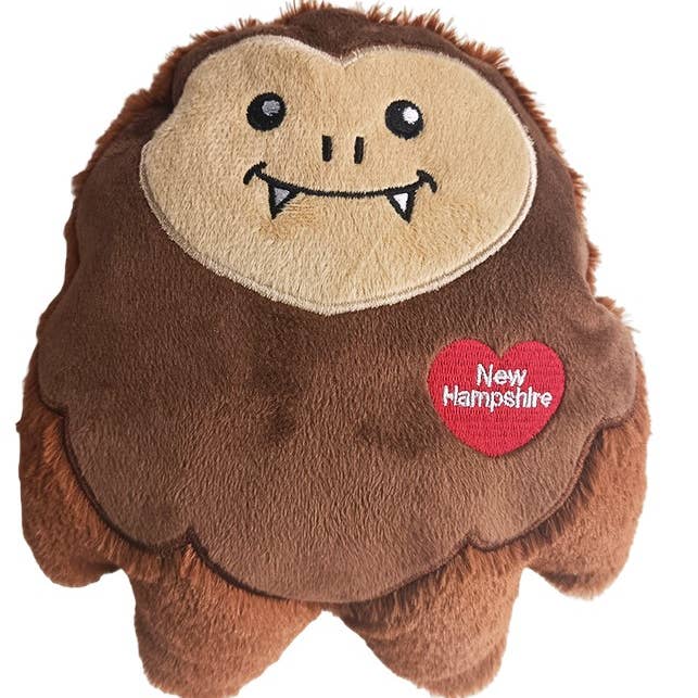 Pet Souvenirs - Vendita all'ingrosso Giocattoli sonori per animali - Cani - Giocattolo per cani in peluche con squeak BIGFOOT del New Hampshire (Copia)