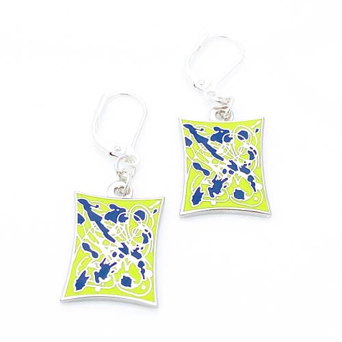 Abstract Earrings for wholesale by Kinzoku