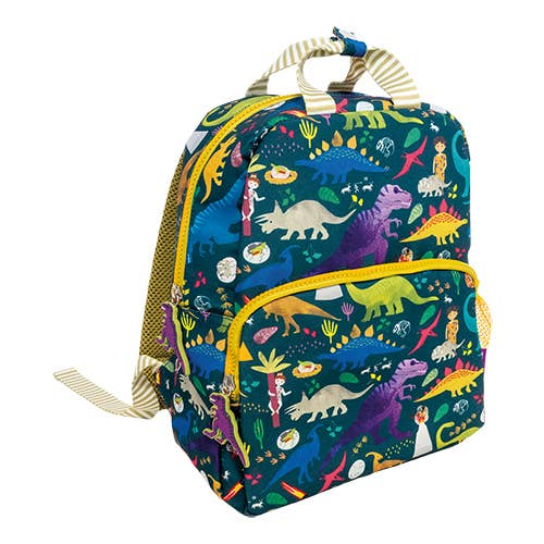 Backpack - Dinosaur (Recycled Materials) for wholesale by Floss and Rock - UK/EU