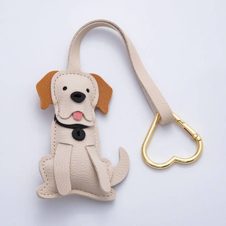 Simply Jewels - Wholesale Purse/Bag Accessory - Women's - Good Boy Cute Dog Bag Charm ✦ BC-21WB139