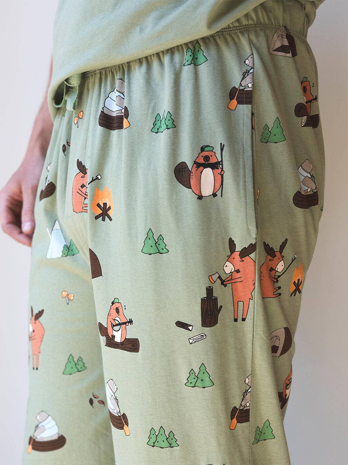 MILLIE + MOOSE - Venta al por mayor Pantalón de pijama - Hombre - Pantalón de Pijama para Hombre Camp - MMMP0070