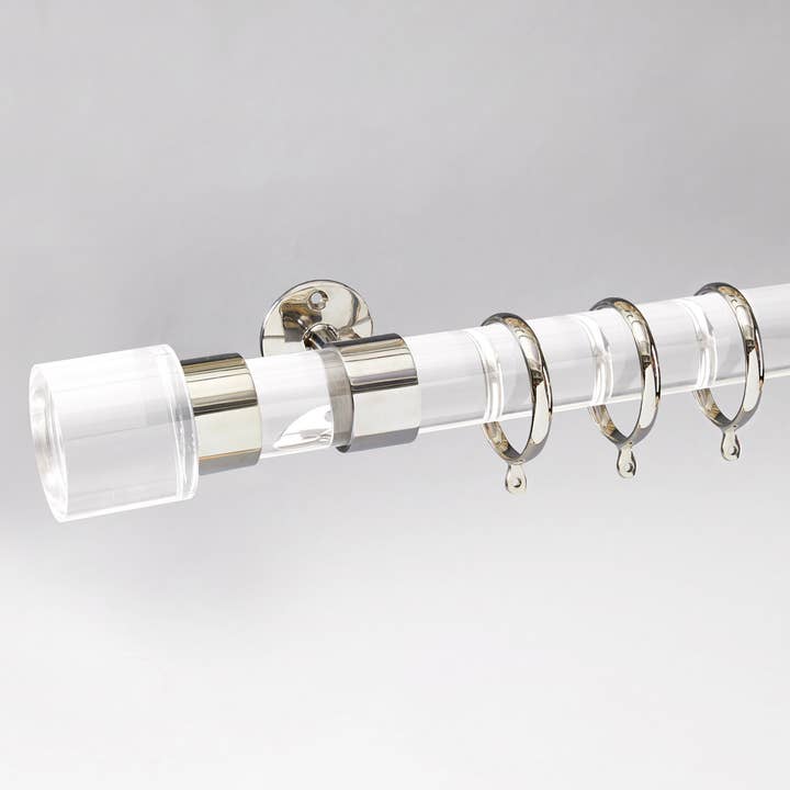 Lucite Curtain Rod by Luxholdups for Various Rooms for wholesale by LuxHoldups