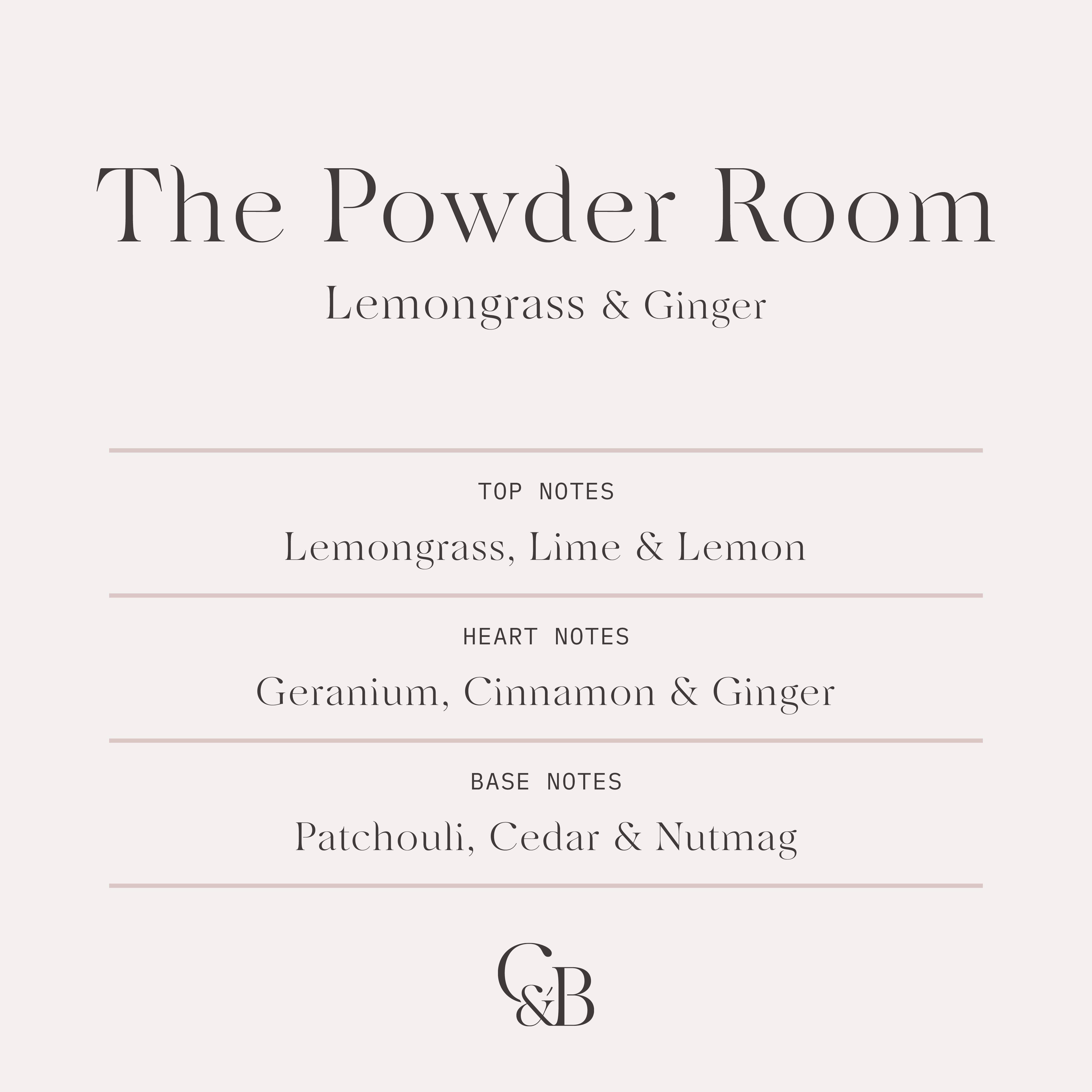 Clay & Burn – wholesale Hand soap/wash – Hand Wash - The Powder Room 300ml1