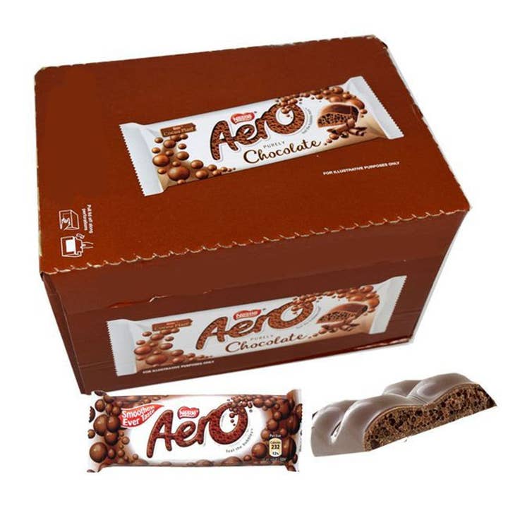 I Got Your Candy - Wholesale Chocolate Bar - Aero Milk Chocolate Bar(UK) 1.2oz - 24ct
