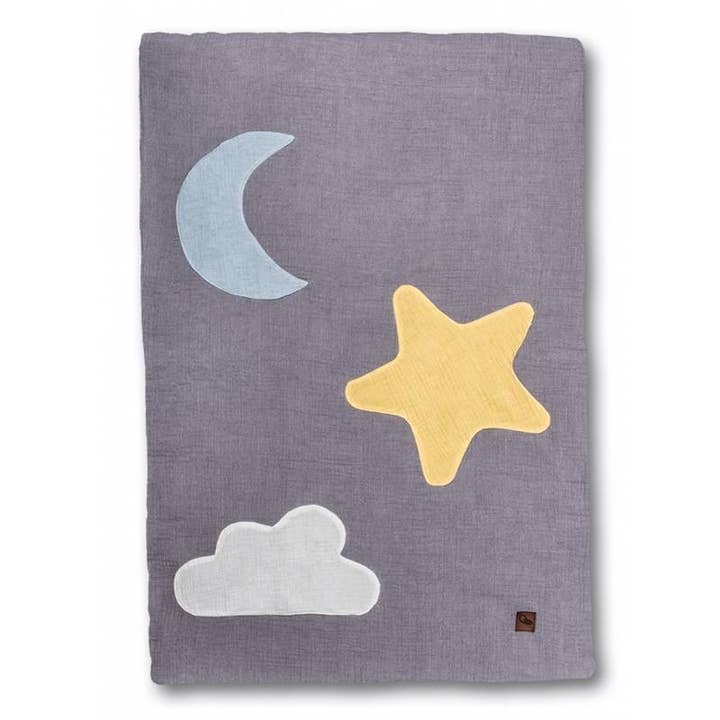 Quilt Tog Bio Organic Cotton Day & Night Gray for wholesale by Hi Little One