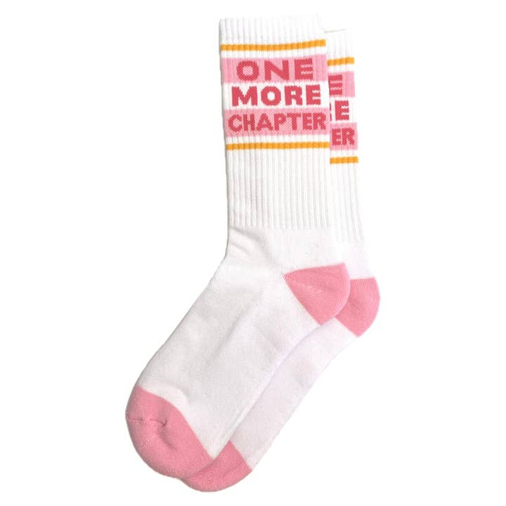 Socks "One More Chapter" | Tennis socks for wholesale by Lovinbookscandle