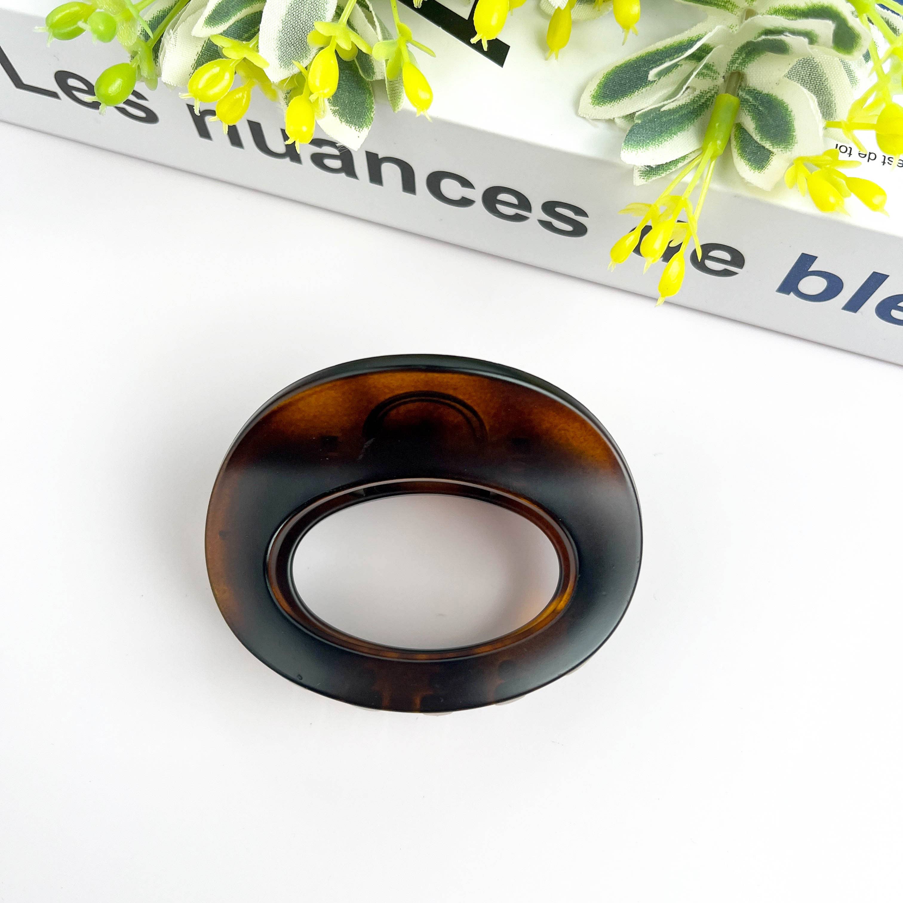 TheDivaSoap - Wholesale Hair Clip - Women's - Thickened Oval Hair Clip,Classic Hair Claw Clips8