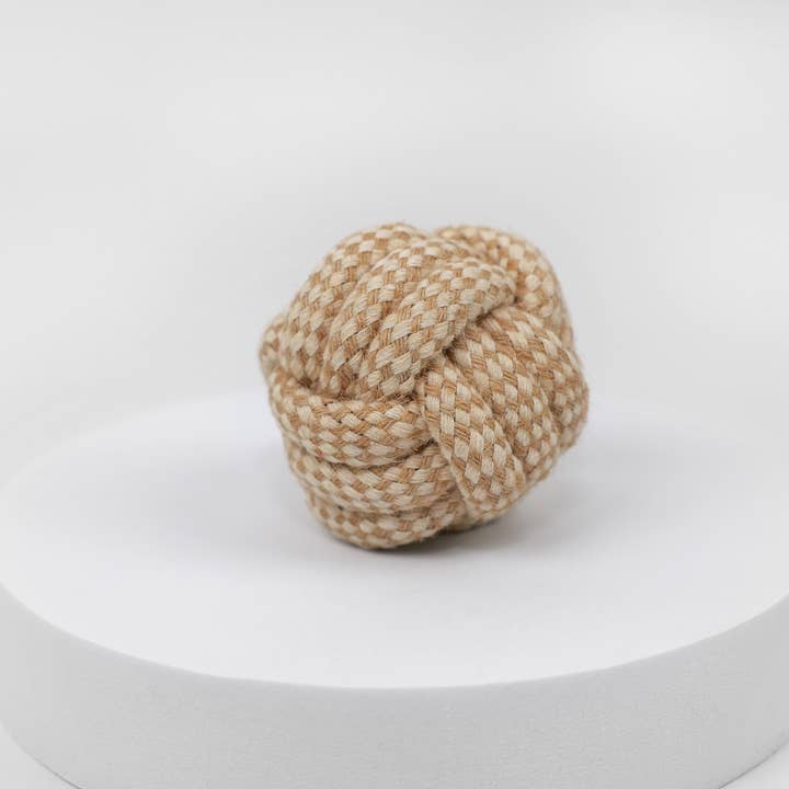 Knotty Pawz Handcraft Pets Toys - Wholesale Pet Rope Toy - Dog - Hemp Cotton Rope Ball | Dog Toy | Hemp Cotton Rope Dog Toy