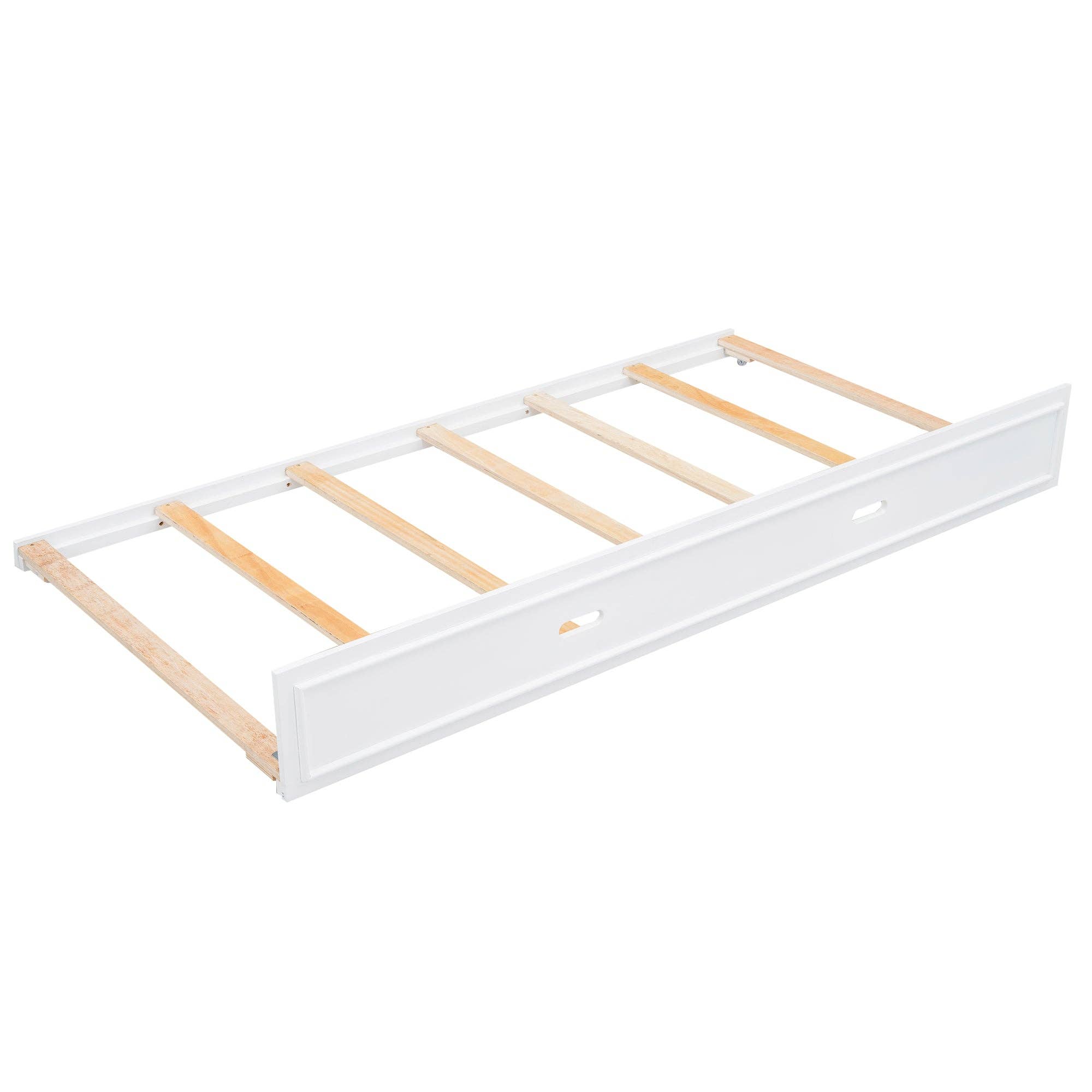 39F Inc. - Wholesale Bed - Full Size White Daybed with Storage Shelves USB and Trundle12