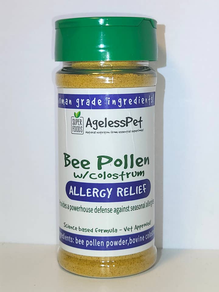 ALLERGY RELIEF-Bee Pollen & Colostrum for wholesale by AgelessPet