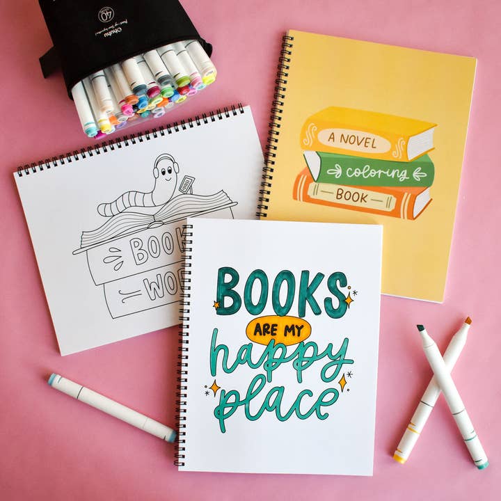 Kyn You Believe It - Wholesale Coloring & Activity Book - Adult - A Novel Coloring Book | Bookish Adult Coloring Book1