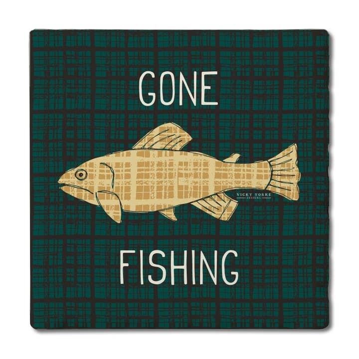 CounterArt/Highland Home/Thirstystone/CoasterStone - Wholesale Retailer Display - Home & Living - "Lodge Life" Pre-Packed Single Coaster Display