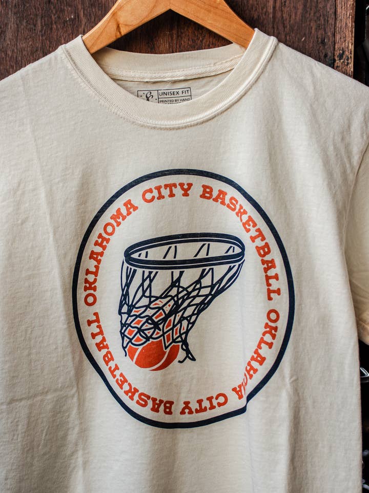 Oklahoma City Thunder Swish Tee for wholesale by Shop Good