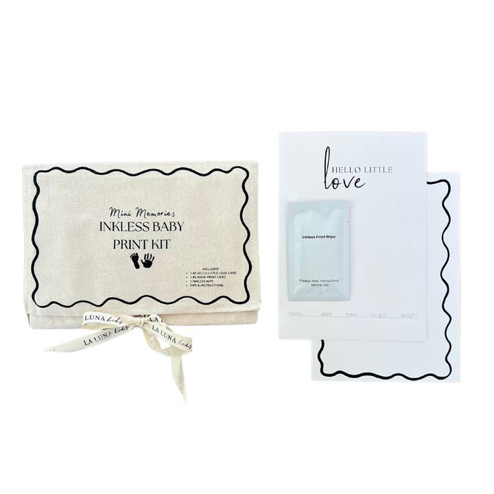 La Luna Kids - Wholesale Hand & footprint kit – Child & baby - Inkless Baby Print Kit1