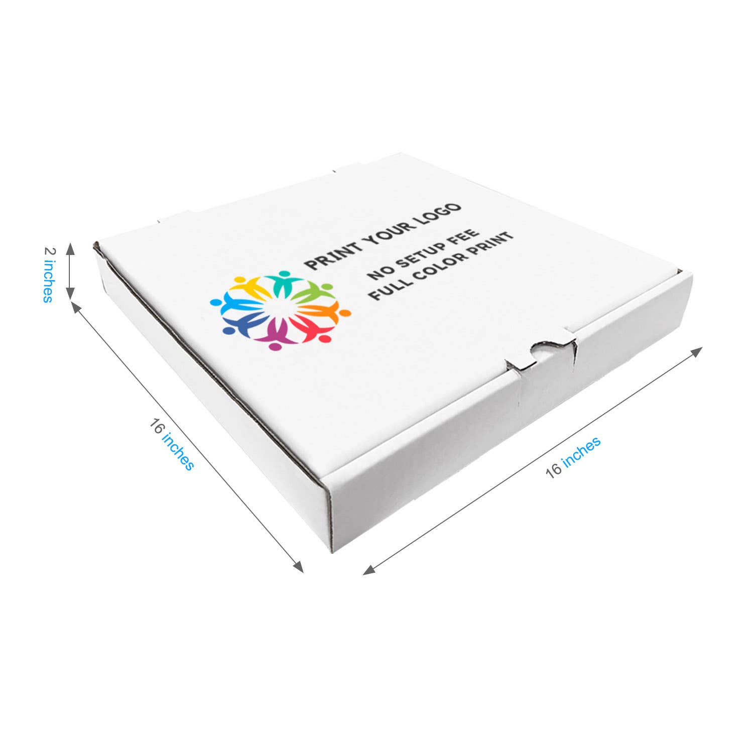 Kis Paper - Wholesale Food Storage Container - 50pcs Custom Print Pizza Box7