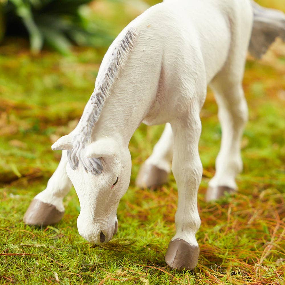 Factory Direct Craft – Engroshandel Bordpynt – Papo Miniature Realistisk Boulonnais Føl Pony Figurine1