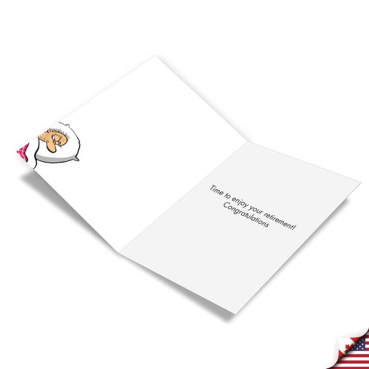 NobleWorks - Venta al por mayor Tarjetas de jubilación - Tarjeta de jubilación - Despertador para jubilados2