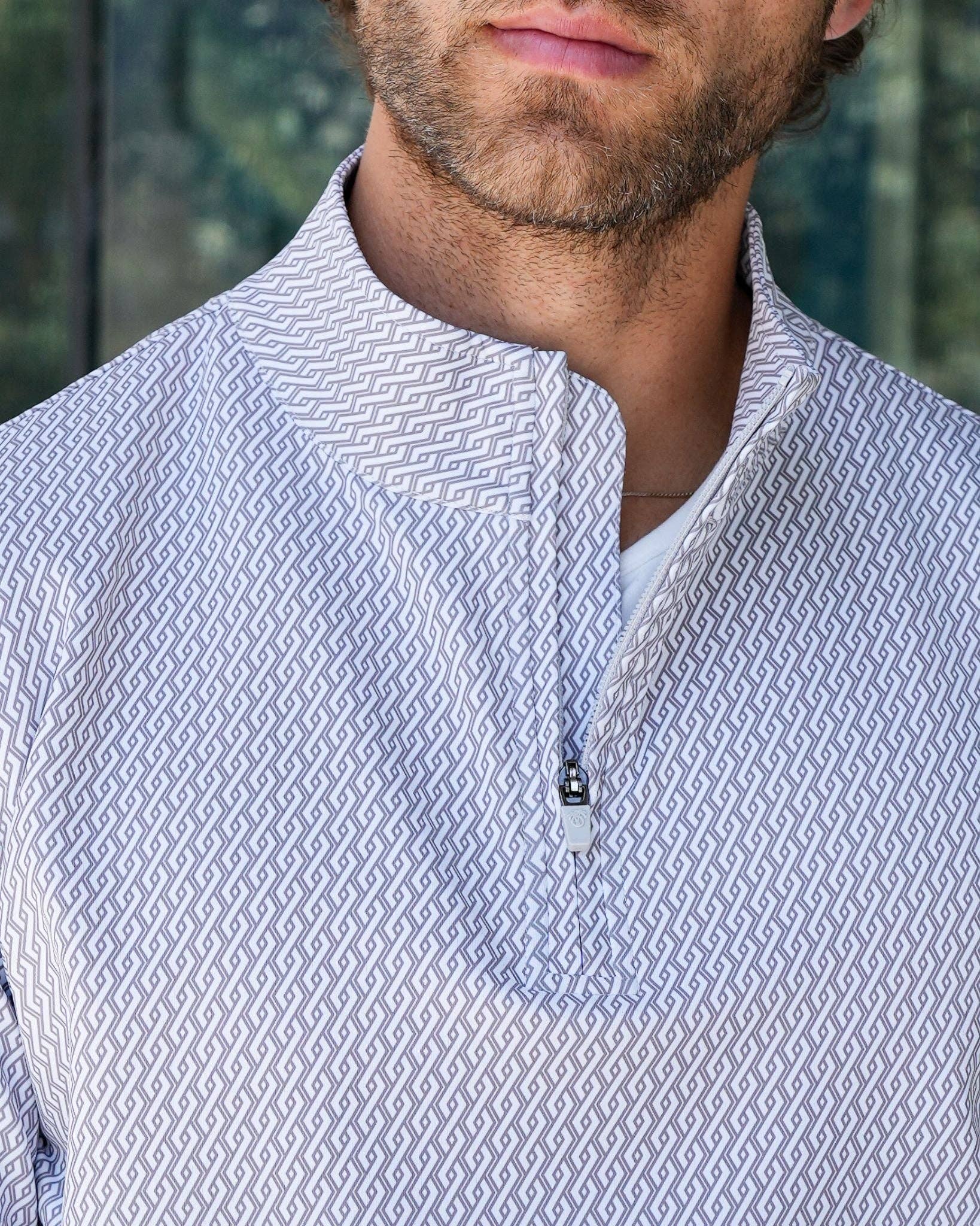 USA Palm - Wholesale Sweatshirt - Unisex - Cloud 1/4 Zip27