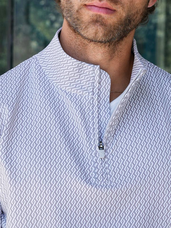 USA Palm - Wholesale Sweatshirt - Unisex - Cloud 1/4 Zip27