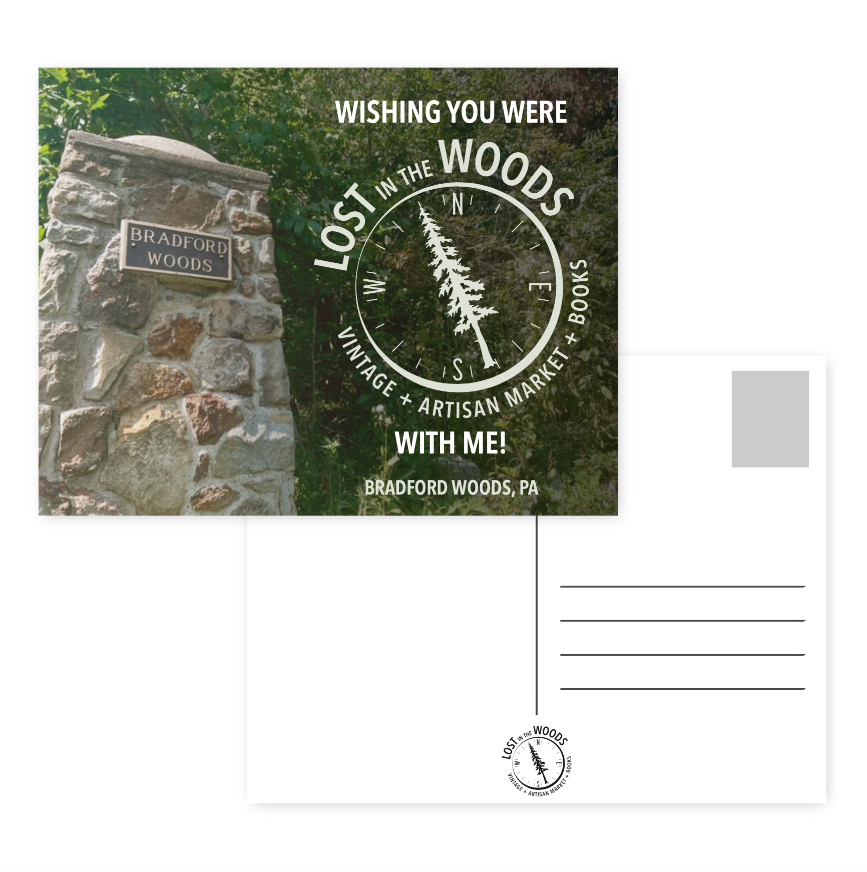 RAD Stickers + Doodads – wholesale Postcard – Custom Postcards4