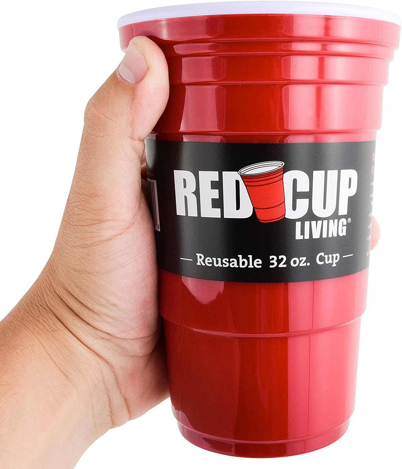 Red Cup Living - Vendita all'ingrosso Tazze monouso - Red Cup Living - Bicchiere per bevande riutilizzabile, 32 once, senza BPA0