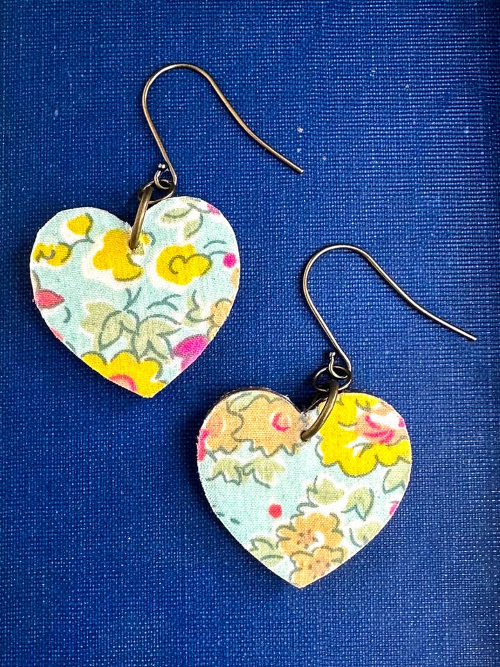 Liberty Heart Earring for wholesale by Cicada Design