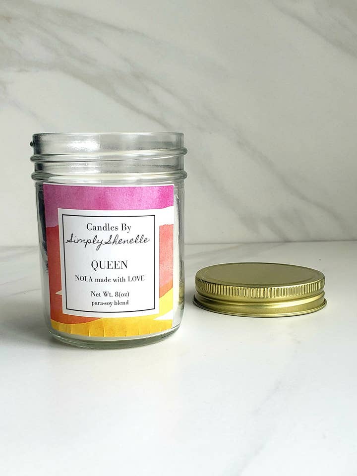 Queen ~ Handmade ~ 8oz ~ Scented Candle for wholesale by Candles by Simply Shenelle