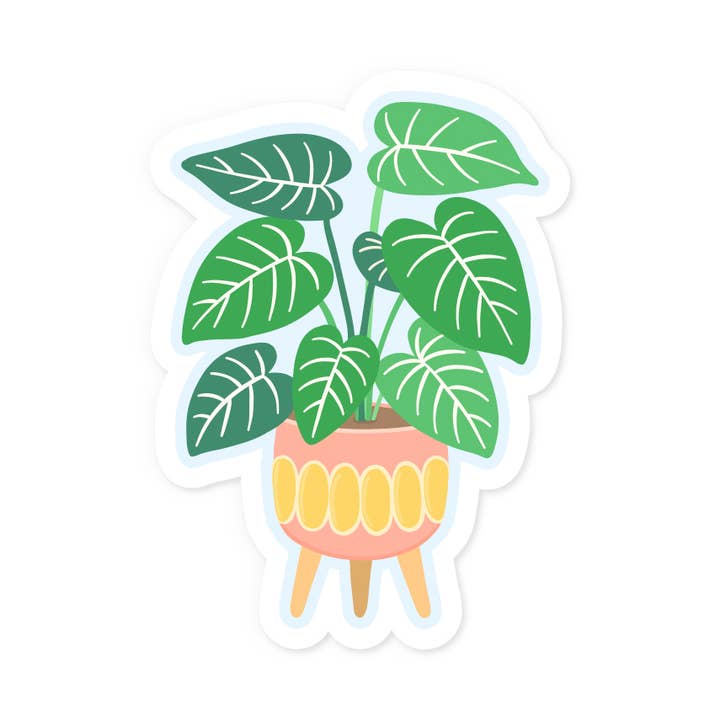 Potted Plant Sticker for wholesale by The Retail Supply