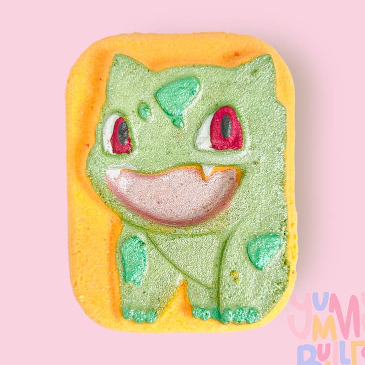 Character Bath Fizz - Mini Poke Bulbasaur - 70 g pour la vente par Yummy Bubbles