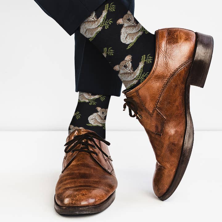 Real Sic - Wholesale Socks – Unisex - Animal Socks - Fox, Koala, Sloth, Kangaroo Cotton Fun Socks21