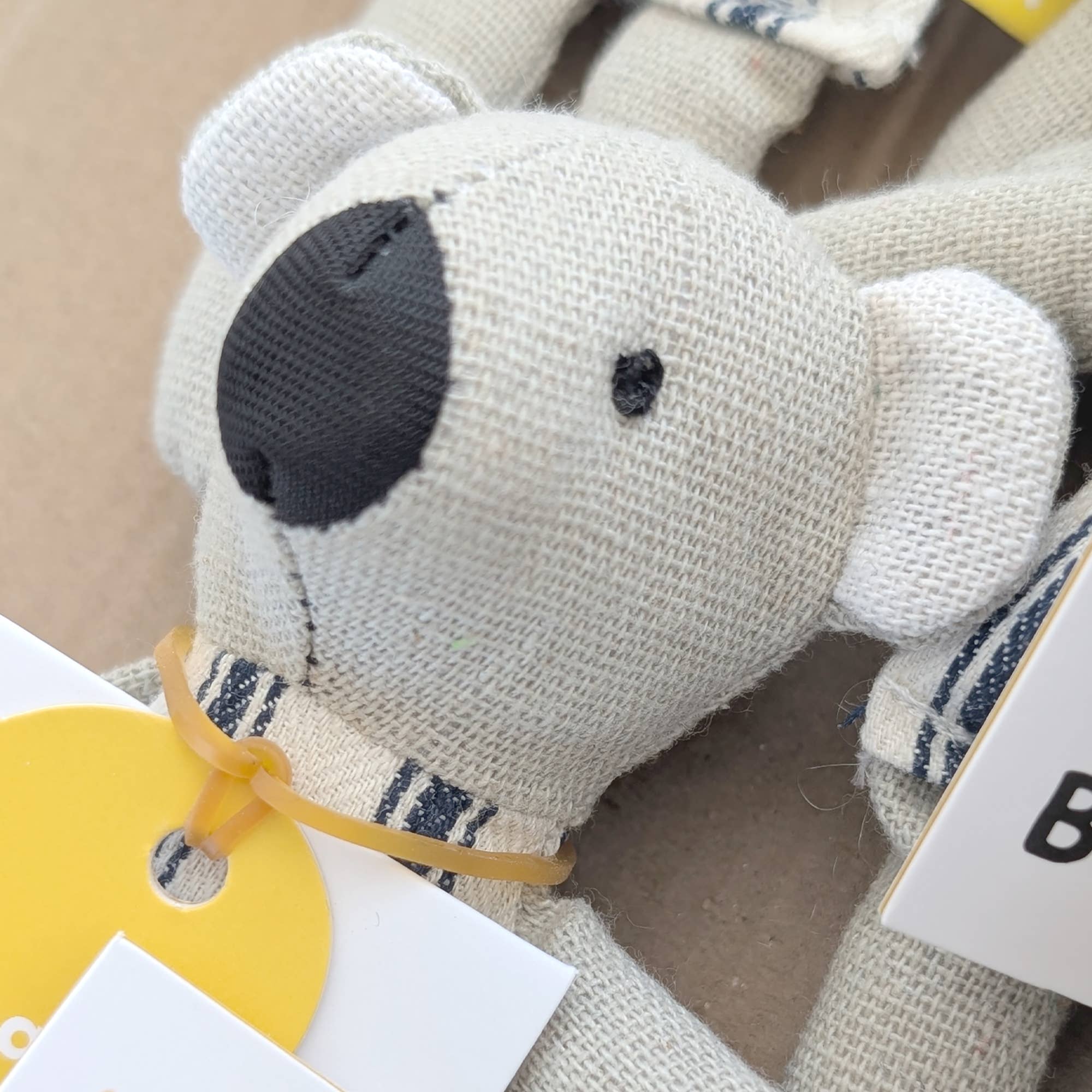 Bushpress - Wholesale Stuffed/Plush Toy - Kids & Baby - Koala friends toy, blue ticking4