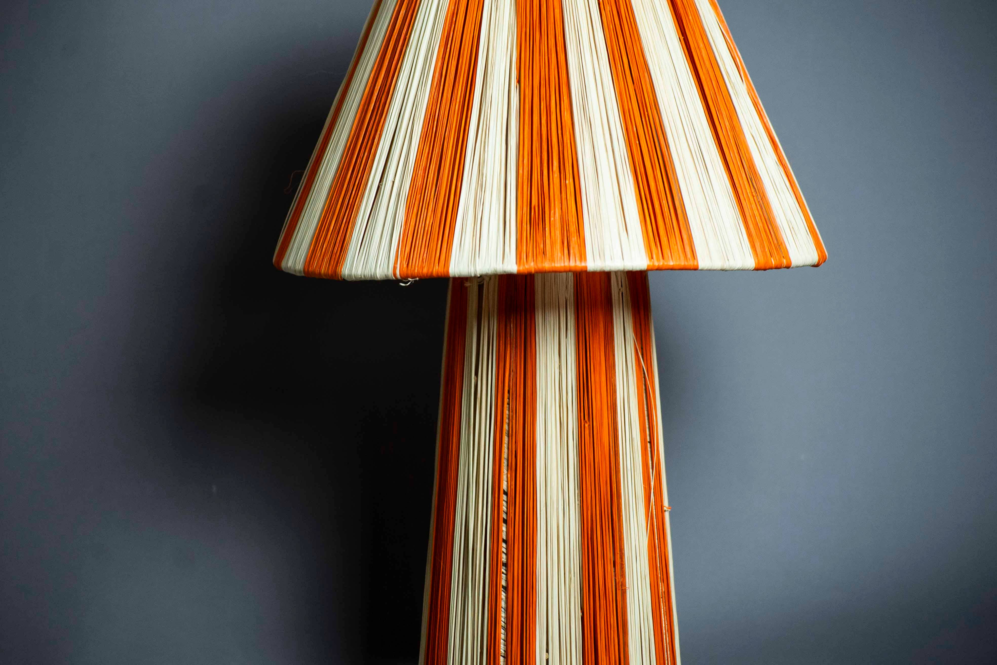 bazarifinagh - Wholesale Lamp Shade - Moroccan Handmade Table Lmap Shade Made From Raffia 3