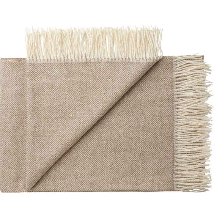 Diamond Pattern Alpaca Baby Blanket Color 0284 for wholesale by Henry d'Elkin